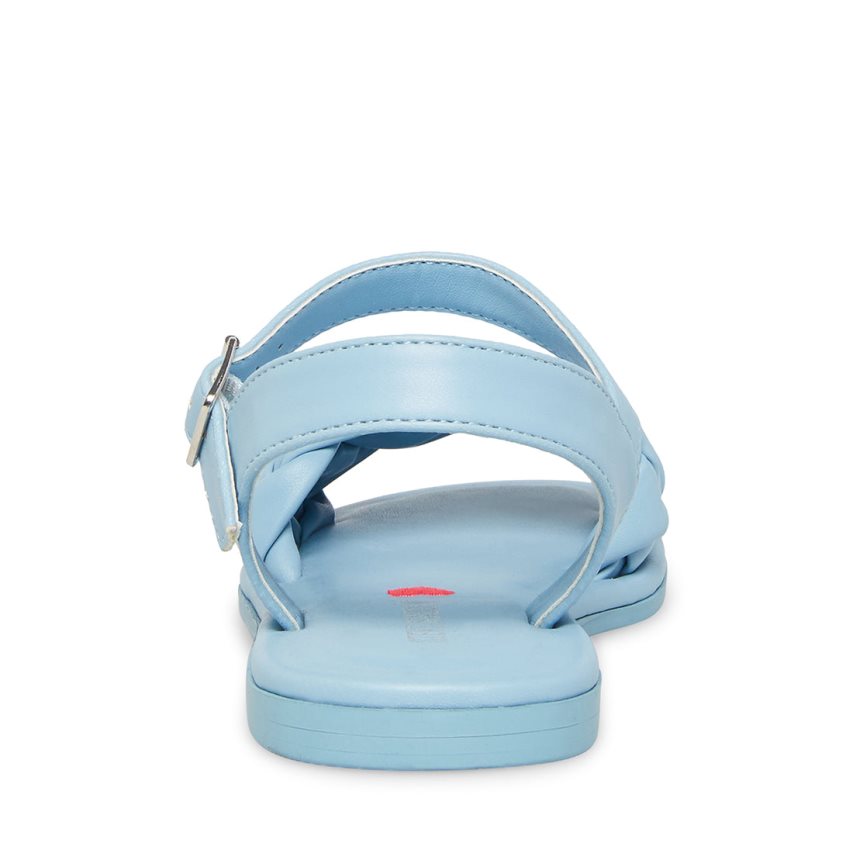 Sandalias Planas Steve Madden Jkarina Niños Azules | ES TR9320